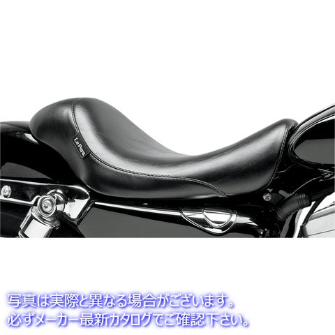 取寄せ シルエットソロシート ラペラ Silhouette Solo Seat - Smooth - Black - XL '07-'09 LCK-856 08040354
