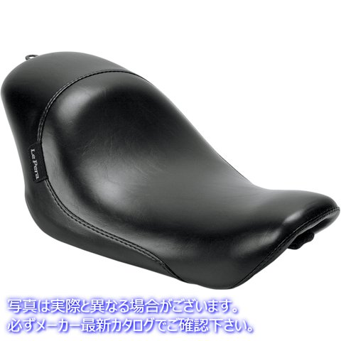 取寄せ シルエットソロシート ラペラ Silhouette Solo Seat - Smooth - Black - XL '07-'09 LFK-856 08040355