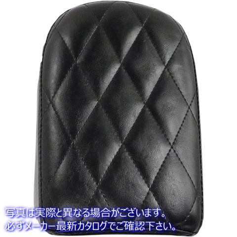 取寄せ ベアボーンシリーズピリオンパッド - ダイヤモンド ラペラ Bare Bones Pillion Pad - Diamond - Black - XL '10-'22 LK-006PDM 08040655