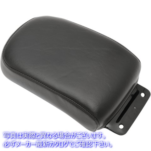 取寄せ 裸の骨シリーズピリオンパッド - 滑らか ラペラ Bare Bones Pillion Pad - Smooth - Black - Softail '00-'07 LGX-007P 78081133