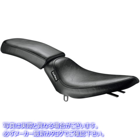 取寄せ シルエットソロシート ラペラ Silhouette Solo Seat - Smooth - Black - FX/L '65-'84 LN-852 DS902005