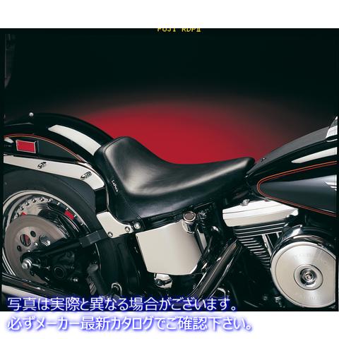取寄せ ベアボーンソロシート ラペラ Bare Bones Solo Seat - Smooth - Black - FL/FX '84-'99 LN-007 DS904200