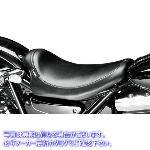 取寄せ シルエットソロシート ラペラ Silhouette Solo Seat - Smooth - Black - FXR '82-'94 L-858 DS904372
