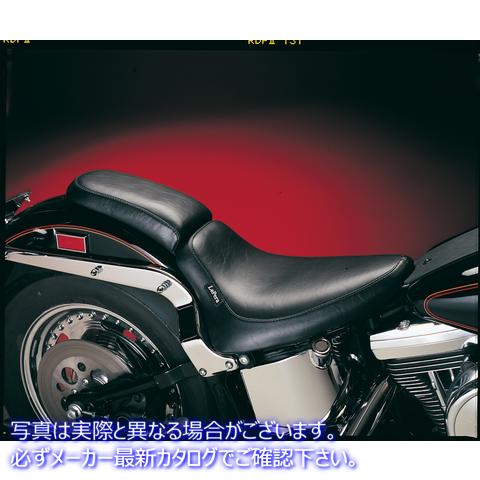 取寄せ シルエットソロシート ラペラ Silhouette Solo Seat - Smooth - Black - Softail '84-'99 LN-850 DS905515