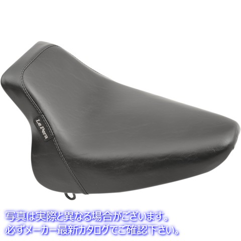 取寄せ ベアボーンソロシート ラペラ Bare Bones Solo Seat - Smooth - Black - Softail '00-'07 LX-007 DS905718