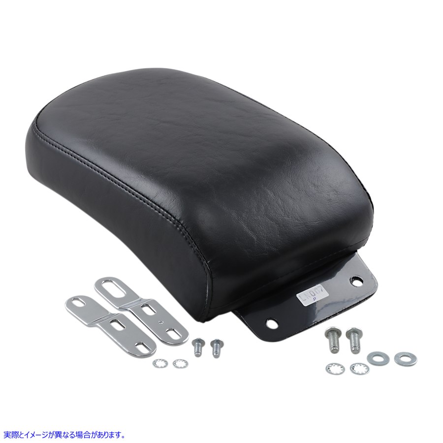 取寄せ 裸の骨シリーズピリオンパッド - 滑らか ラペラ Bare Bones Pillion Pad - Smooth - Black - Softail '84-'99 LN-007P DS905914