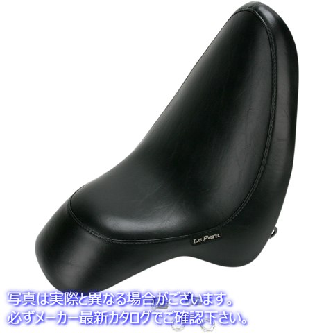 取寄せ シルエットソロシート ラペラ Silhouette Solo Seat - Smooth/Bullet - Black - Softail '00-'07 LX-280 DS905963