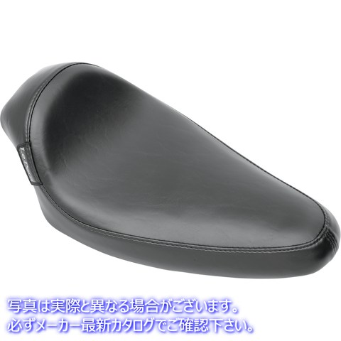 取寄せ シルエットソロシート ラペラ Silhouette Solo Seat - Smooth - Black - XL '58-'78 L-854 DS911404