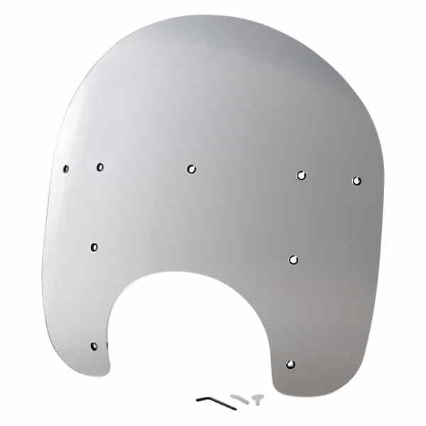 取寄せ Harley-DavidsonRフロントガラスの交換プラスチック メンフィスシェード Road King Replacement Plastic - 15 - Clear MEP6120 23100010
