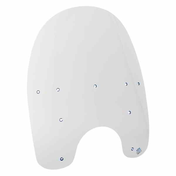取寄せ Harley-DavidsonRフロントガラスの交換プラスチック メンフィスシェード Replacement Windshield - 15 - Clear - Heritage/Fatboy MEP6160 23100046