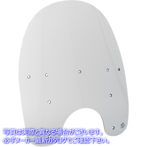 取寄せ Harley-DavidsonRフロントガラスの交換プラスチック メンフィスシェード Replacement Windshield - 21 - Solar - Heritage/Fatboy MEP6469 23100081