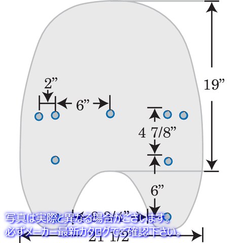取寄せ Harley-DavidsonRフロントガラスの交換プラスチック メンフィスシェード Replacement Windshield - 15 - Clear - FX/R/D/L MEP6140 23100109