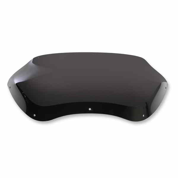 取寄せ OEMフェアリング用のネタバレフロントガラス メンフィスシェード Spoiler Windshield - 5-1/2 - Dark Smoke - '98-'13 FLTR MEP85410 23100595