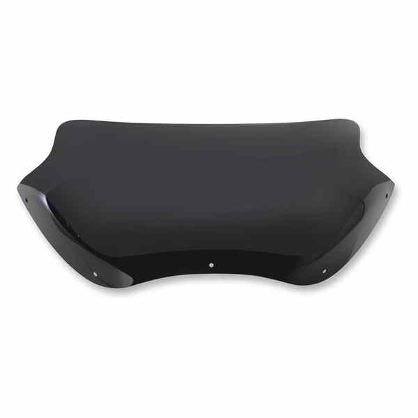 取寄せ OEMフェアリング用のネタバレフロントガラス メンフィスシェード Spoiler Windshield - 6-1/2 - Dark Smoke - '98-'13 FLTR MEP85510 23100601