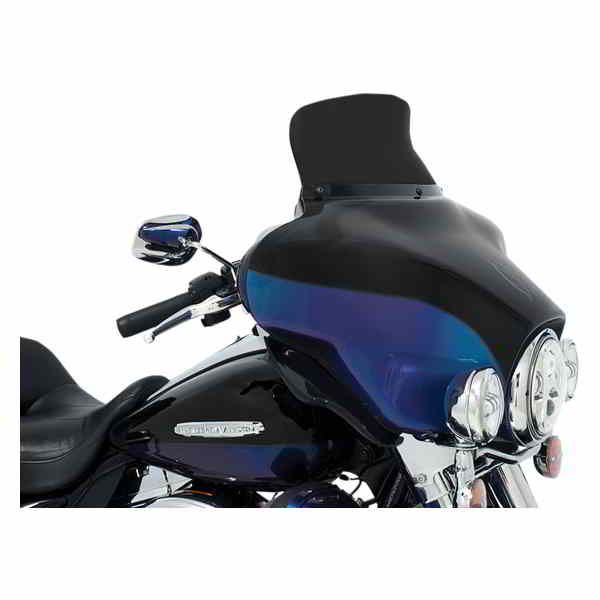 取寄せ OEMフェアリング用のネタバレフロントガラス メンフィスシェード Spoiler Windshield - 6-1/2 - Dark Black Smoke - '96-'13 FLH MEP84410 23100665