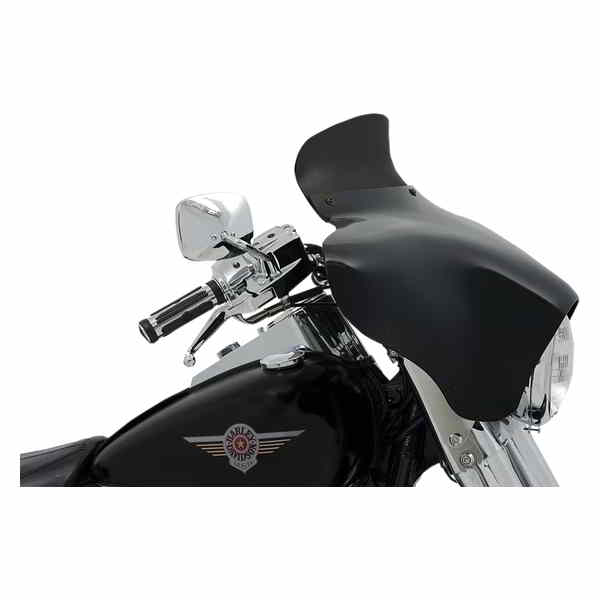 取寄せ メンフィスシェードバットウィングフェアリングのネタバレフロントガラス メンフィスシェード Batwing Spoiler Shield - 5 - Dark Black Smoke MEP84010 23100667