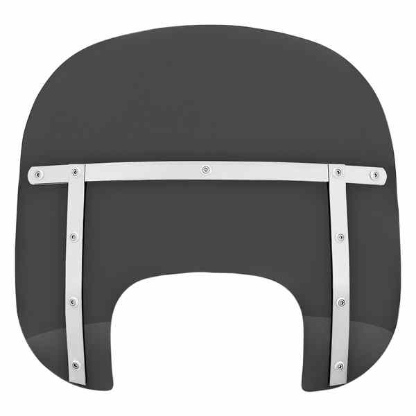取寄せ ファットボーイのメンフィス脂肪 メンフィスシェード Fats Windshield - Dark Black Smoke - 13 - FLFB/S MEM6010 23110028