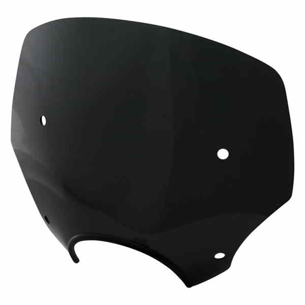 取寄せ エルパソ スポーツシールド ? 7 メンフィスシェード El Paso Windshield - 13 - 7 Headlight Cutout - Dark Black Smoke MEP5235 23110065
