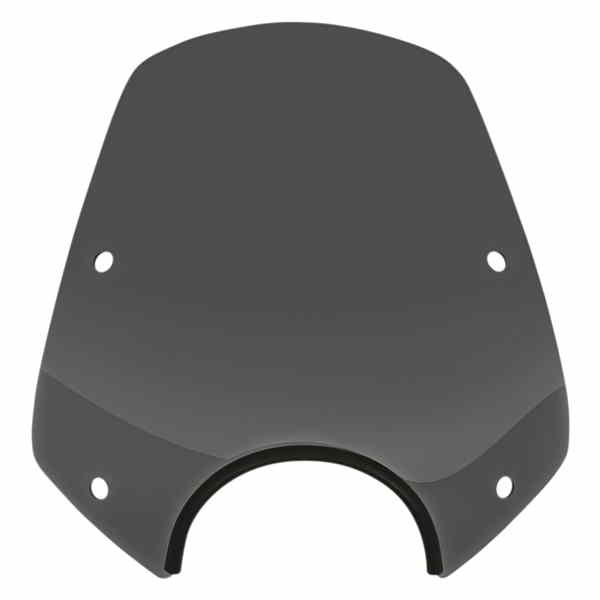 取寄せ デル レイ スポーツシールド メンフィスシェード Del Rey Windshield - Dark Black Smoke MEP50110 23110085