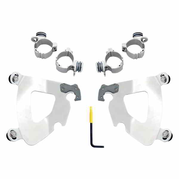 取寄せ メンフィスシェードガントレットフェアリング メンフィスシェード Gauntlet Mounting Kit - Polished - XL 48 MEK1984 23200114
