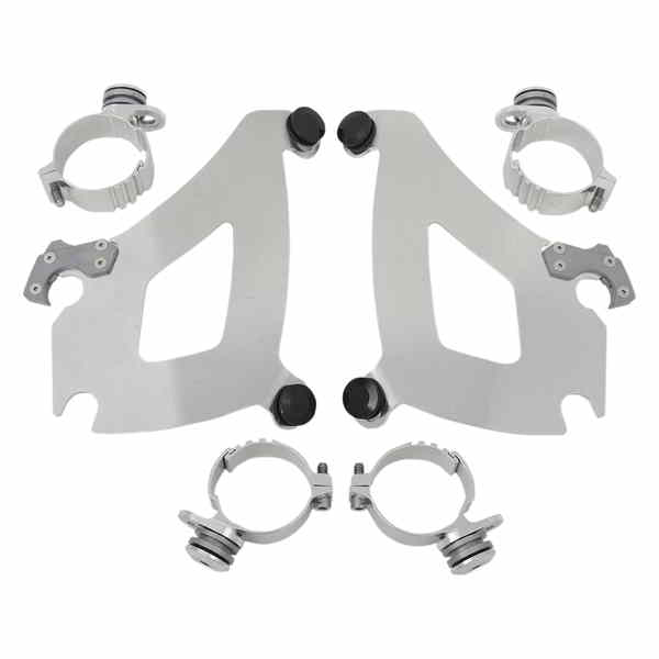取寄せ メンフィスはバレットフェアリングをシェーディングします メンフィスシェード Bullet Mounting Kit - Polished - Breakout MEK1998 23200138