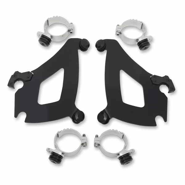 取寄せ メンフィスはバレットフェアリングをシェーディングします メンフィスシェード Bullet Mounting Kit - Black - Breakout MEB1998 23200139