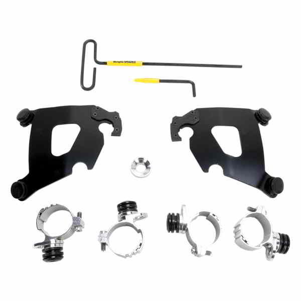 取寄せ メンフィスシェードカフェフェアリング メンフィスシェード Cafe Mounting Kit - Black - XL883 MEB2003 23200162