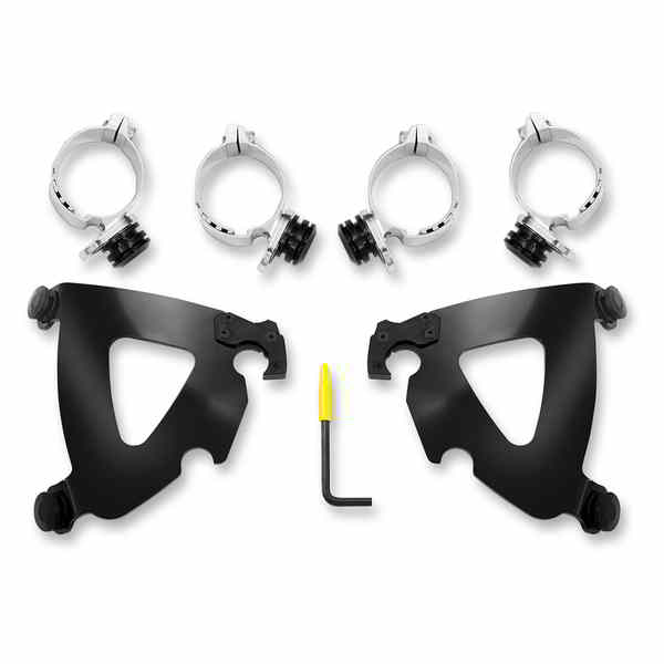 取寄せ ロードウォリアーフェアリング メンフィスシェード Road Warrior Mounting Kit - Black - FXD MEB2028 23200194