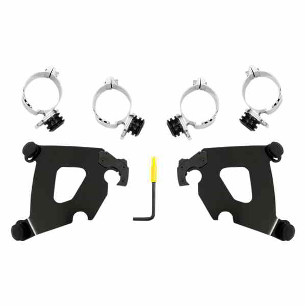 取寄せ カフェ フェアリング トリガーロック ハードウェア キット メンフィスシェード Cafe Mounting Kit - Black - FXLR MEB2034 23200209