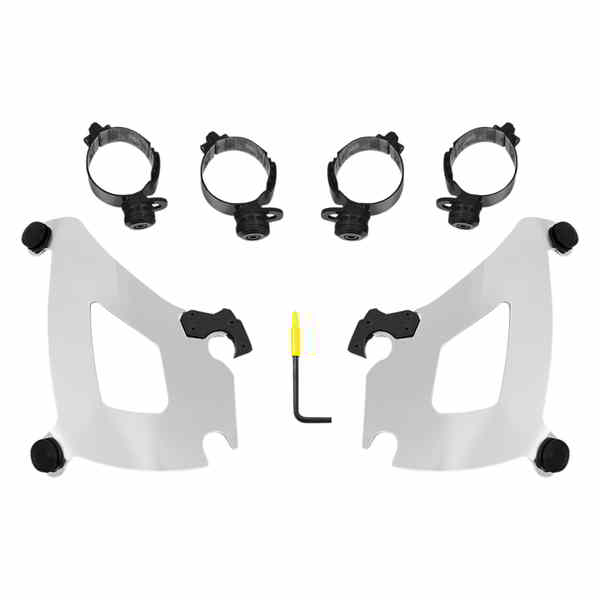 取寄せ ブレットフェアリング トリガーロック ハードウェア キット メンフィスシェード Bullet Mounting Kit - Polished - FLSB MEK2045 23200225