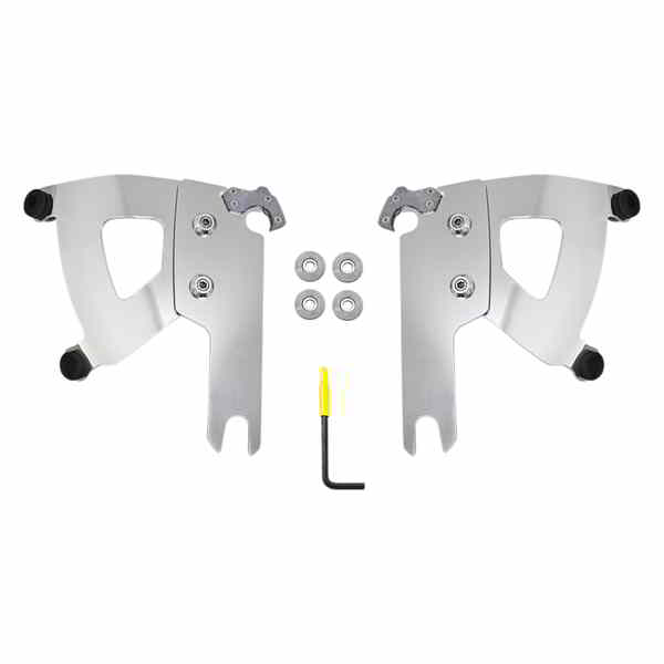 取寄せ Road Warrior トリガーロック マウント キット メンフィスシェード Road Warrior Mounting Kit - Polished - FLHR MEK2039 23200238