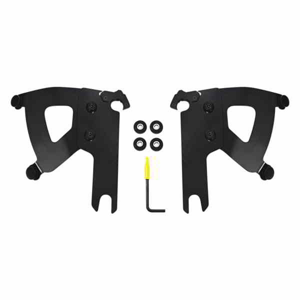 取寄せ Road Warrior トリガーロック マウント キット メンフィスシェード Road Warrior Mounting Kit - Black - FLHR MEB2039 23200239