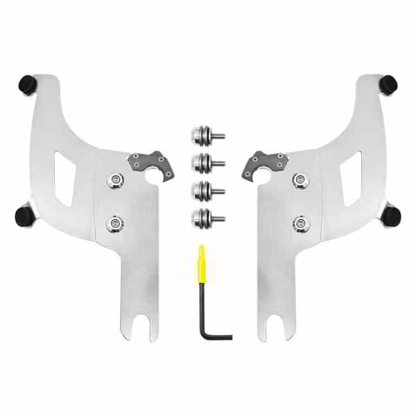 取寄せ ブレットフェアリング トリガーロック ハードウェア キット メンフィスシェード Bullet Mounting Kit - Polished - FLHRS/XS MEK2042 23200242