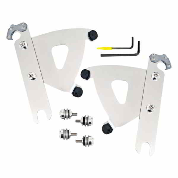 取寄せ Road Warrior トリガーロック マウント キット メンフィスシェード Road Warrior Trigger-Lock Mounting Kit - Polished - FLSTF MEK2053 23200260