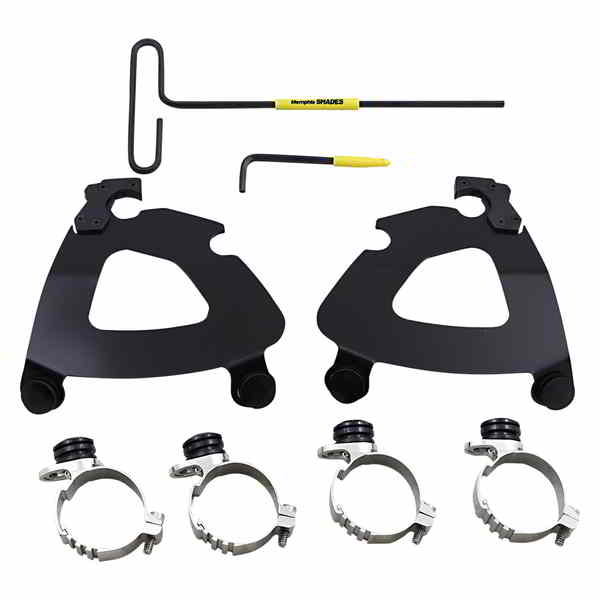 取寄せ ガントレット フェアリング トリガー ロック ハードウェア キット メンフィスシェード Gauntlet Mounting Kit - Black - XL MEB2057 23200272