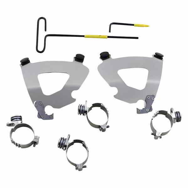 取寄せ ガントレット フェアリング トリガー ロック ハードウェア キット メンフィスシェード Gauntlet Mounting Kit - Polished - XL MEK2057 23200273