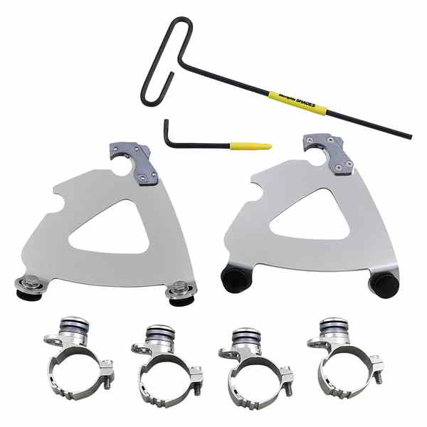 取寄せ Road Warrior トリガーロック マウント キット メンフィスシェード Road Warrior Trigger-Lock Mounting Kit - Polished - XL MEK2064 23200279