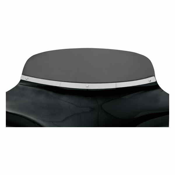 取寄せ バットウィングフェアリング、フロントガラス、デフレクター、アクセサリー メンフィスシェード Fairing Windshield Trim - Stainless Steel - Polished - Slotted MEM0917 23500119