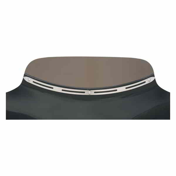 取寄せ バットウィングフェアリング、フロントガラス、デフレクター、アクセサリー メンフィスシェード Fairing Windshield Trim - Stainless Steel - Slotted - Slim MEM0923 23500134