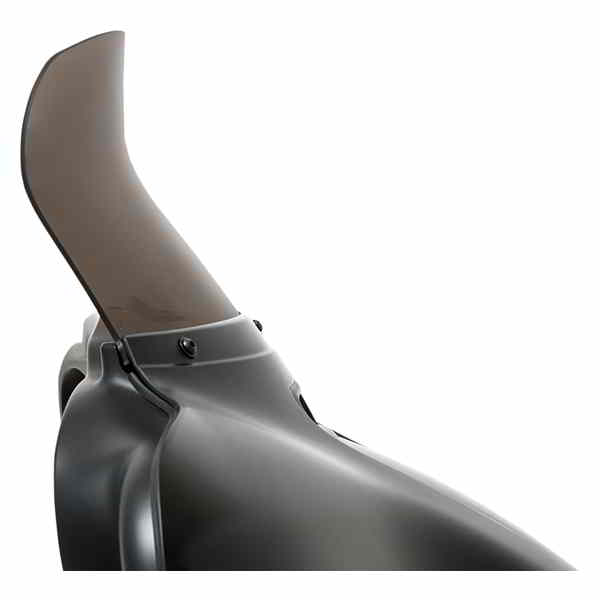 取寄せ OEMフェアリング用のネタバレフロントガラス メンフィスシェード Spoiler Windshield - 8-1/2 - Smoke - FLH MEP8631 23500241