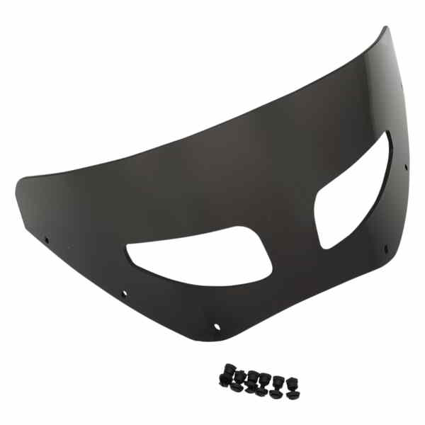 取寄せ ロードウォリアーのフロントガラス メンフィスシェード Road Warrior Windshield - Vented - Dark Black Smoke - 7 MEP87210 23500457