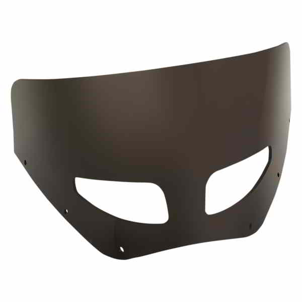 取寄せ ロードウォリアーのフロントガラス メンフィスシェード Road Warrior Windshield - Vented - Dark Black Smoke - 9 MEP87310 23500458