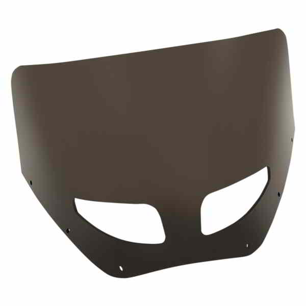 取寄せ ロードウォリアーのフロントガラス メンフィスシェード Road Warrior Windshield - Vented - Dark Black Smoke - 11 MEP87410 23500461