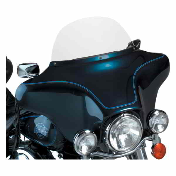 取寄せ バガー用の交換用フロントガラス メンフィスシェード Windshield - 12 - Clear - '96-'13 FLHT MEP8120 MEP8120