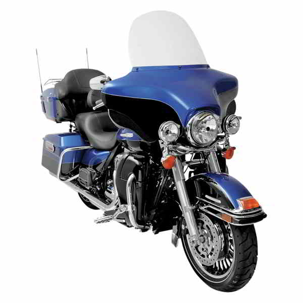 取寄せ バガー用の交換用フロントガラス メンフィスシェード Windshield - 15 - Clear - '96-'13 FLHT MEP8130 MEP8130