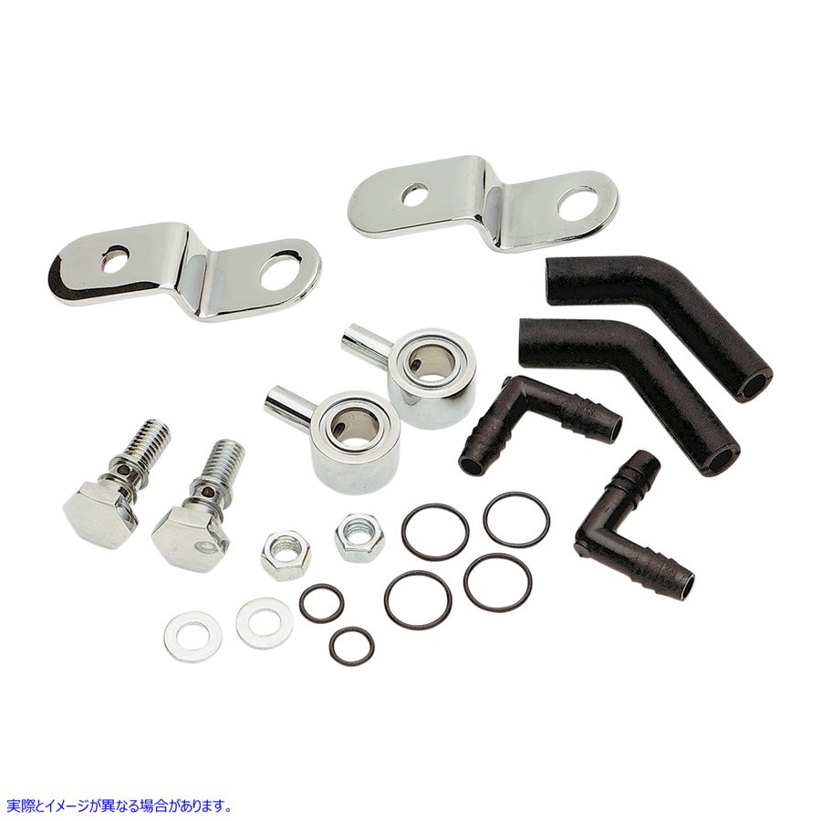 取寄せ HSRキャブレターヘッドブリーザーキット ミクニ Breather HSR Series 42/45 Twin Cam KHS-030 KHS030