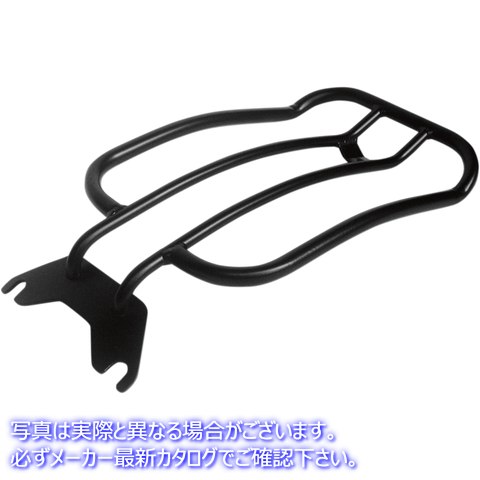 取寄せ 7個のソロ荷物ラック マザーウェル RACK LUGGAGE 7SOFTAIL BL MWL-175-09-MB 15100209