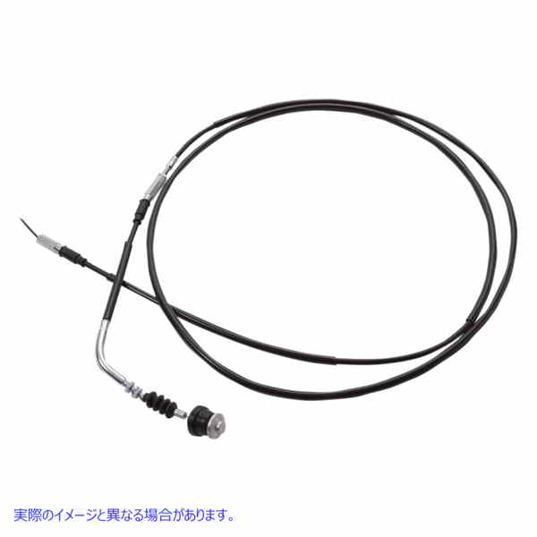 取寄せ 黒ビニールスロットルケーブル モーションプロ Throttle Cable - Push/Pull - Yamaha 05-0425 06501721