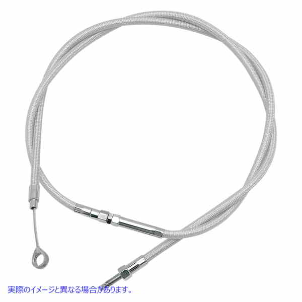 取寄せ アーマーコートステンレススチールクラッチケーブル モーションプロ Clutch Cable - Longitudinally Wound - Stainless Steel 67-0394 06520888
