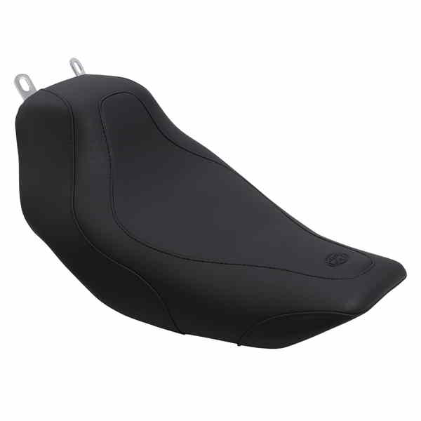 取寄せ Tripper?ソロシート マスタング Seat - Tripper? Solo - without Backrest - Stitched - Black - Road King 76350 08010435